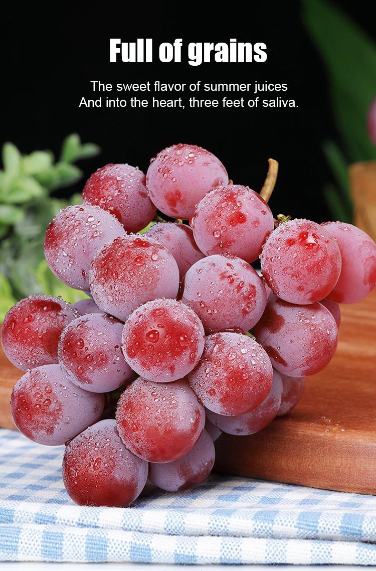 Semillas de uva Queen Nina con sabor natural a vino-ES
