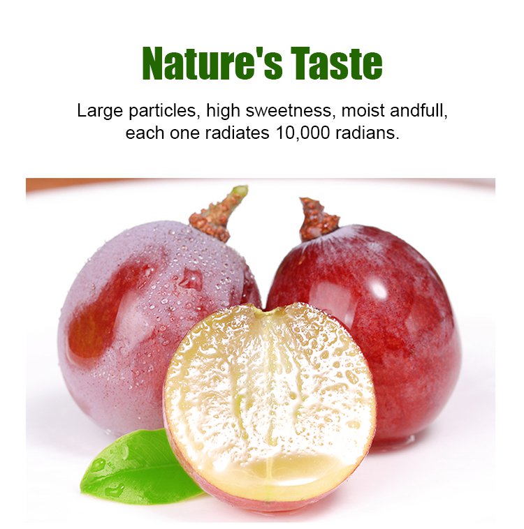 Semillas de uva Queen Nina con sabor natural a vino-ES