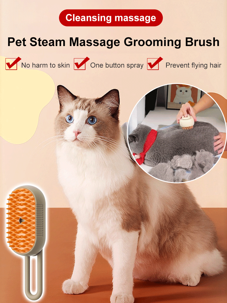 Ηλεκτρική βούρτσα μπάνιου κατοικίδιων για την αφαίρεση ακάρεων σκόνης-GR