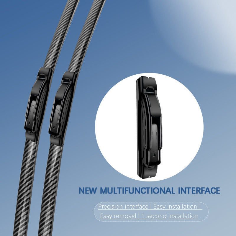 🌈 Αθόρυβοι υαλοκαθαριστήρες από ανθρακονήματα χωρίς κόκαλα-GR