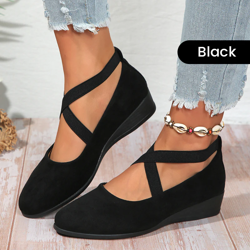 🌹-49% nuolaida!! Elegantiški, vienspalviai, lankstūs žemo pleišto bateliai🩰-LT