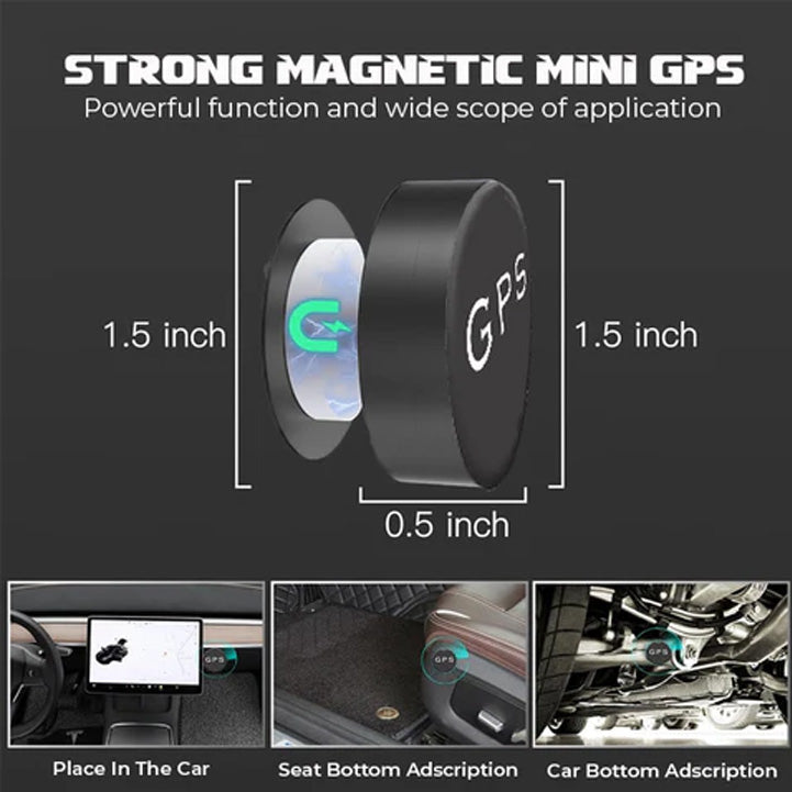 Atnaujintas 2026 m.✨ „Lyseemin™ EasyFind“ mini magnetinis GPS lokatorius-LT