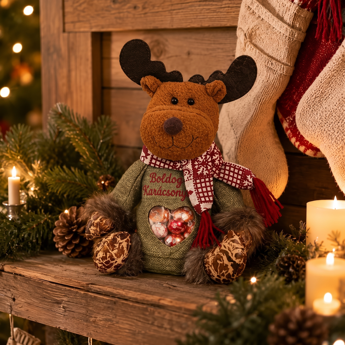 🎄🎁 49 % POPUSTA zadnji dan! Božične darilne vrečke z zadrgo – praznična embalaža 🎅✨-SI