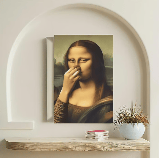 🔥Šiandien speciali kaina – 9,99 USD!!!🎁🎨🧻Juokingas berėmės vonios kambario meno kūrinys – pridėkite šiek tiek šventinio juoko! 😂-LT