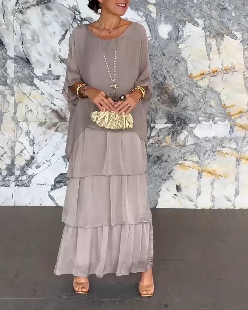💕Venta caliente del día de la madre-Vestido flojo del estilo artístico💕-ES