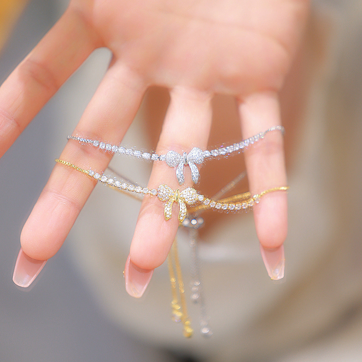 💎Γυναικείο ρολόι με κρυστάλλινο μπρασελέ⌚-GR