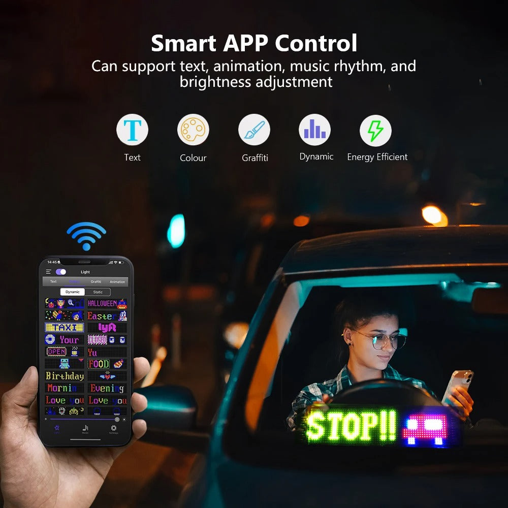 [Ekskluzivna produkcija] 🔥Devil's Eye Lamp Car LED Soft Screen-SI 