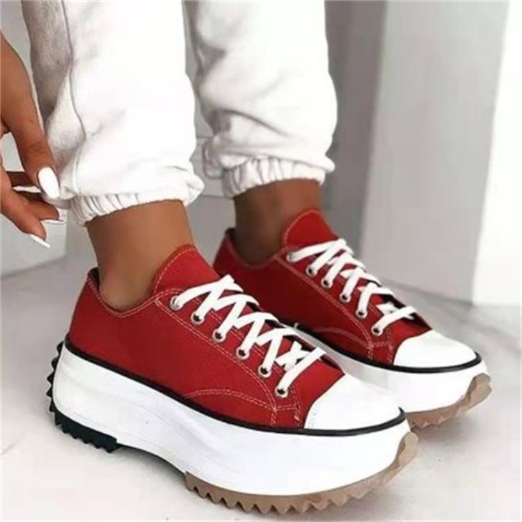 💝Ribotas ispardavimas su 50% NUOLAIDA🔥🔥Moteriški suvarstomi platforminiai sportbaciai su kulnais-LT