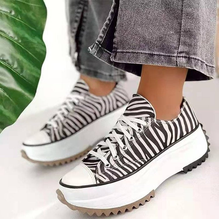 💝Ribotas ispardavimas su 50% NUOLAIDA🔥🔥Moteriški suvarstomi platforminiai sportbaciai su kulnais-LT