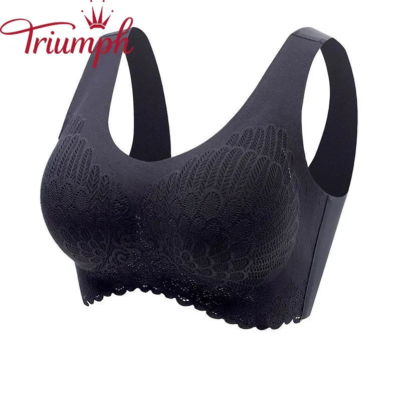 TRIUMPH - 3 DALYS 💥 SPORTINĖS LIEMENĖLĖS STILIAUS LATEKSINIAI APATINIAI [M-4XL]