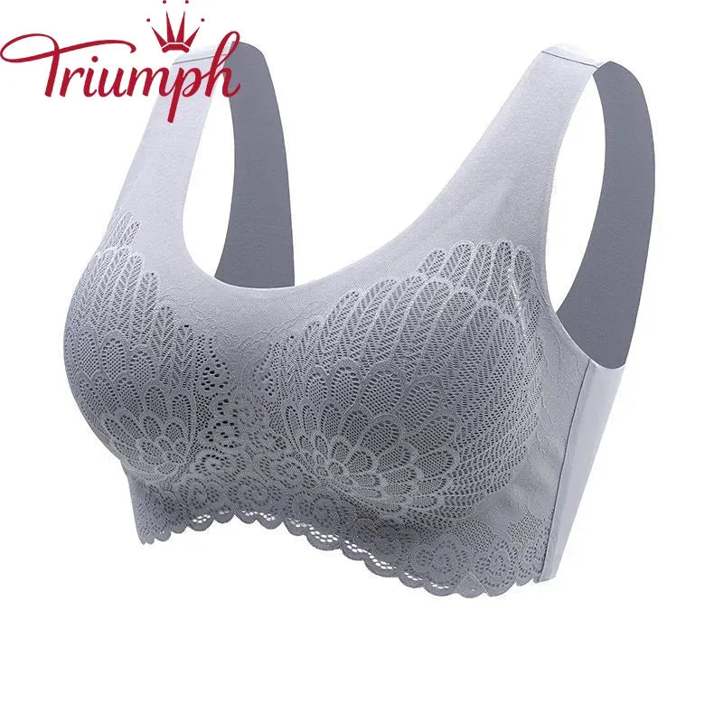 TRIUMPH - 3 DALYS 💥 SPORTINĖS LIEMENĖLĖS STILIAUS LATEKSINIAI APATINIAI [M-4XL]