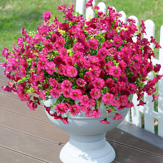 🔥Último día –🔥Flores de petunia artificiales resistentes a la radiación UV-ES