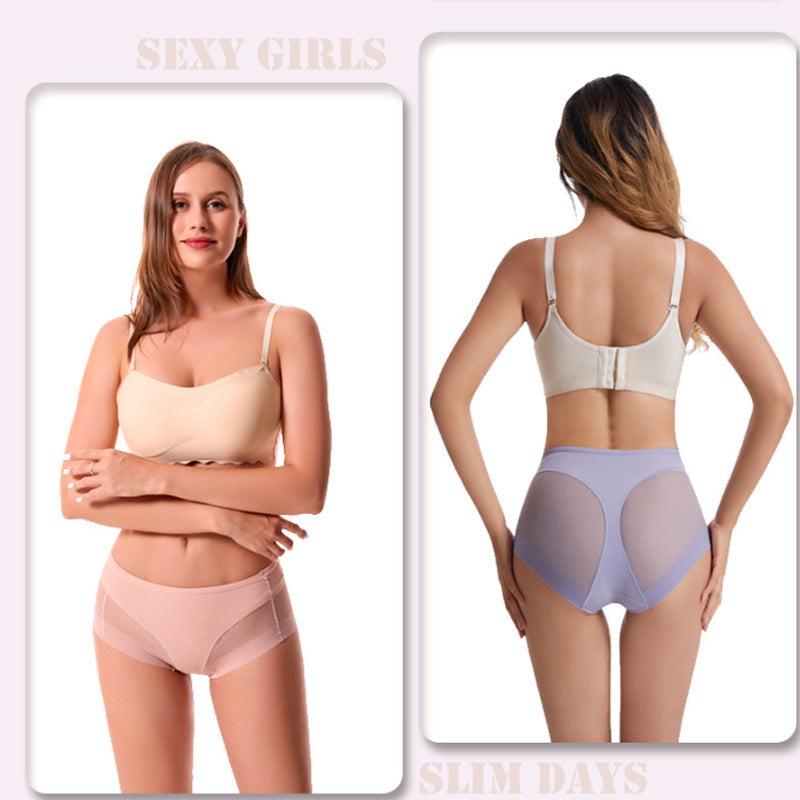 💞 Ledus zīda formējošās biksītes ar augstu jostasvietu👙-LV