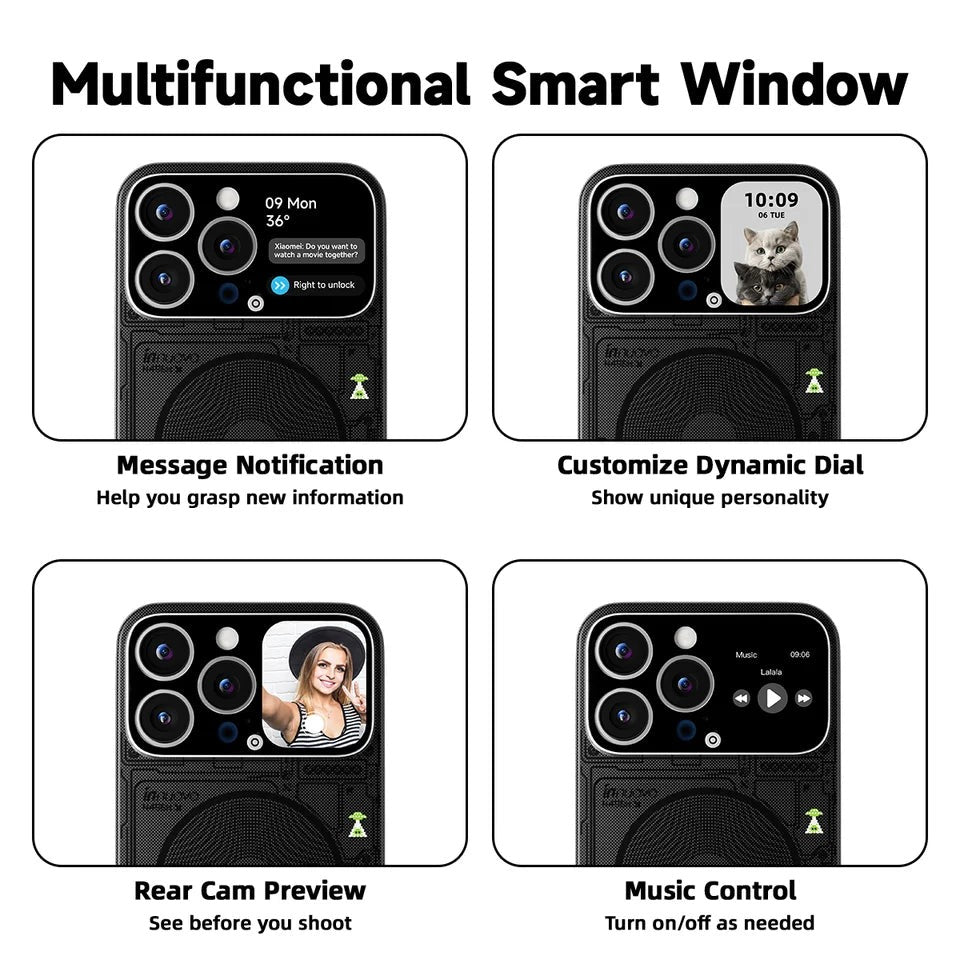 Παγκόσμια έξυπνη προστατευτική θήκη μαγνητικής τεχνολογίας Future Technology περιορισμένης έκδοσης (συμβατή με iPhone 17-12)-GR
