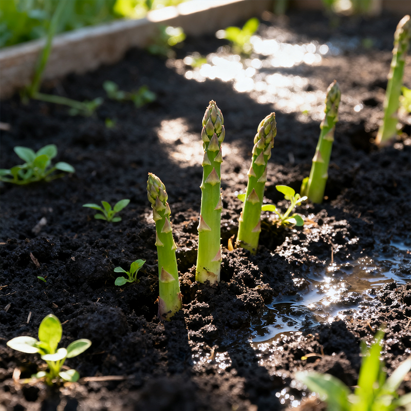 🌱 Cultiva tus propios espárragos a partir de semillas: frescos, sabrosos y duraderos 👑-ES
