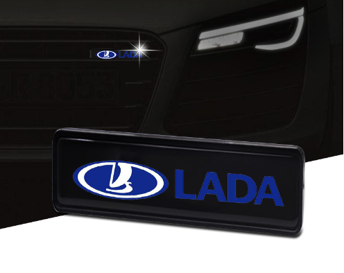 Karštas išpardavimas ✨50% nuolaida ✨Stilinga, atmosferinė LED lempa su logotipu jūsų automobilio centrinėms grotelėms-LT