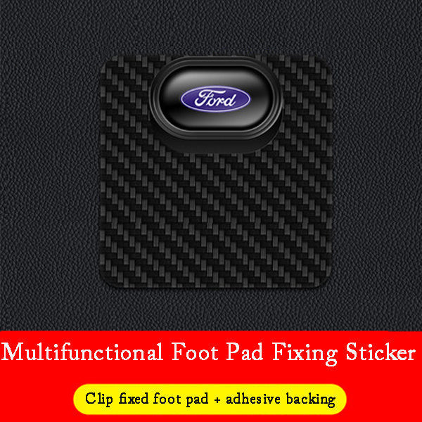🎉HOT SALE 🎉Multifunctional Carbon Fiber Car Mat Fixing Buckle✨8 Pcs✨