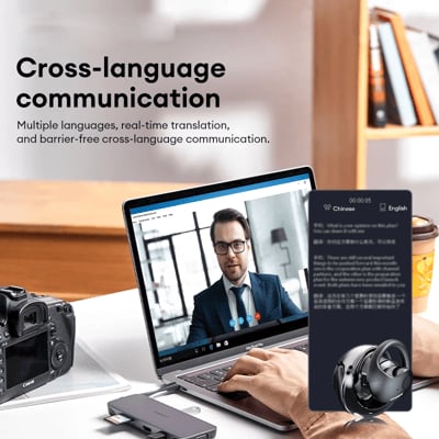 🎧Jaungada izpārdošana - 66% atlaide 🔥HY-T26 Profesionālas bezvadu Bluetooth tulkošanas austiņas-LV