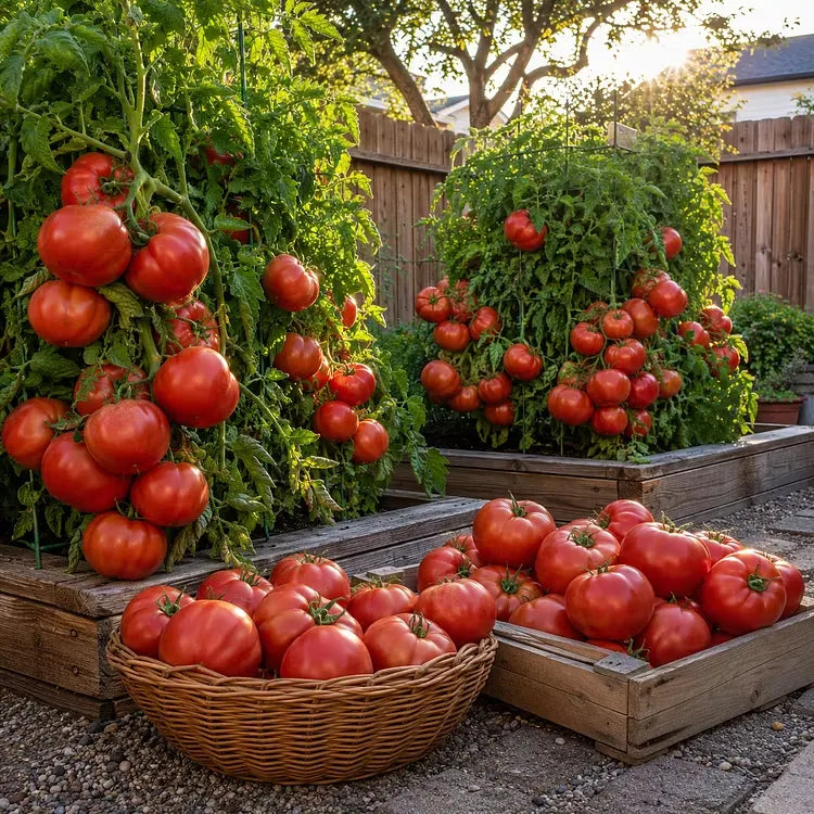 🍅 „Giant Vineman“ pomidorų sėklos – užsiauginkite didelius, skanius pomidorus namuose-LT