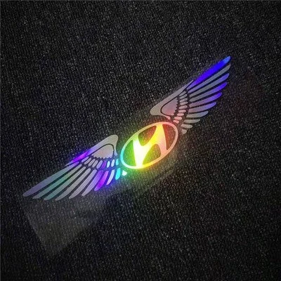 Αυτοκόλλητο αυτοκινήτου με λέιζερ 3D Angel Wings ✧4 τεμάχια✧-GR
