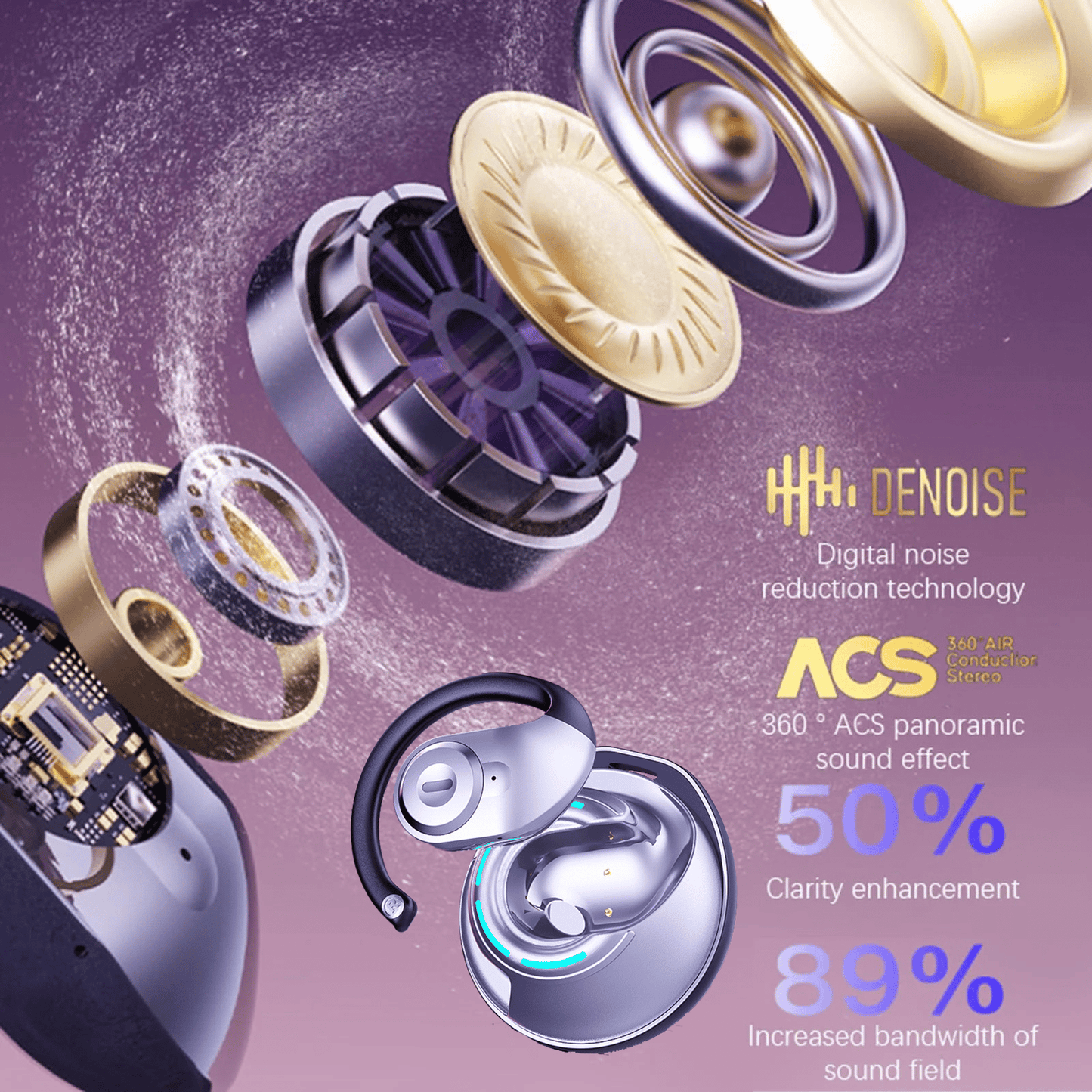 🎧Jaungada izpārdošana - 66% atlaide 🔥HY-T26 Profesionālas bezvadu Bluetooth tulkošanas austiņas-LV