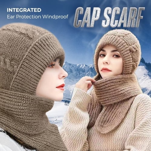 [Žiemos išpardavimas⛄] Išsami ausų apsauga, neperpučiama kepurė-šalikas✨-LT