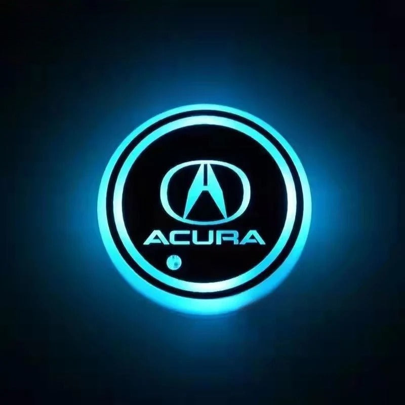 2 posavasos LED para coche-ES