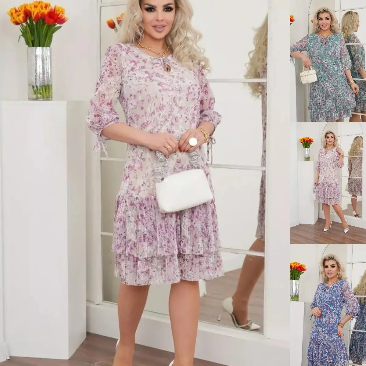 [S-5XL] Φόρεμα νέας μόδας άνοιξη και καλοκαίρι 2025-GR