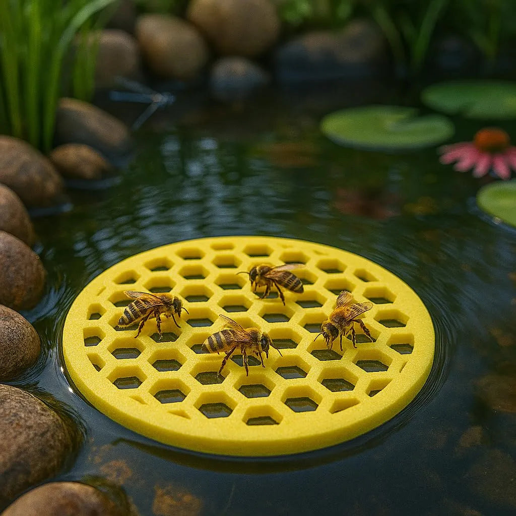 🐝 Plavajoča postaja za čebele - hidracijska postaja, prijazna do čebel-SI