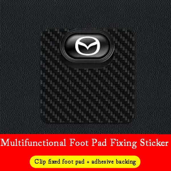 🎉HOT SALE 🎉Multifunctional Carbon Fiber Car Mat Fixing Buckle✨8 Pcs✨
