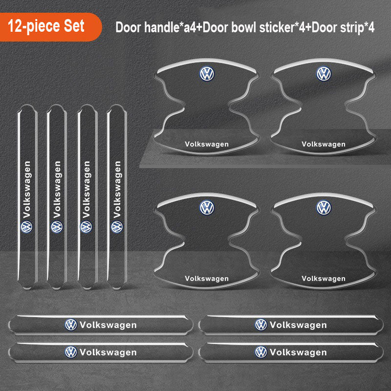 Πηχτή κόλλα για πόρτες αυτοκινήτου με λογότυπο ✨8 τεμ.✨-GR