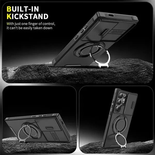 📱Measureable Premium Armor maska s postoljem za Samsung Galaxy S seriju-HR