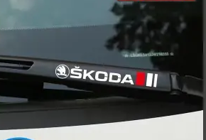 NAUJAUSIAS PASIŪLYMAS 🎉50% NUOLAIDA🎉Kūrybingas automobilio valytuvų lipdukas🎉4 DALYS🎉-LT