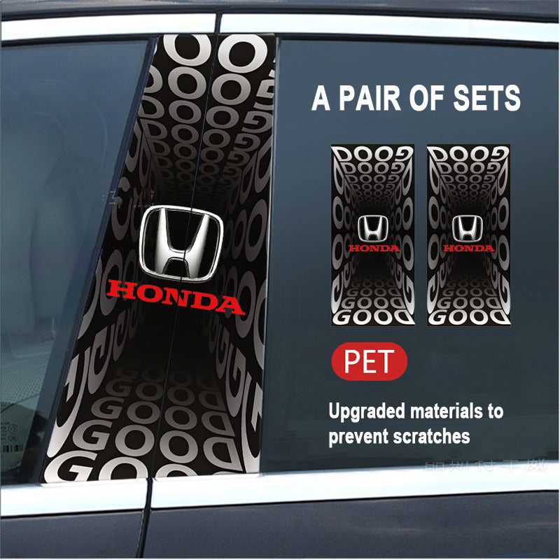 🔥Išpardavimas🔥2025 m. automobilio „Creative“ B statramsčio modifikavimo HD apsauginė plėvelė (2 vnt.)-LT