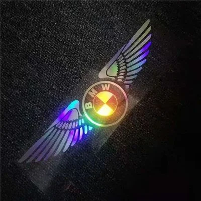 Αυτοκόλλητο αυτοκινήτου με λέιζερ 3D Angel Wings ✧4 τεμάχια✧-GR