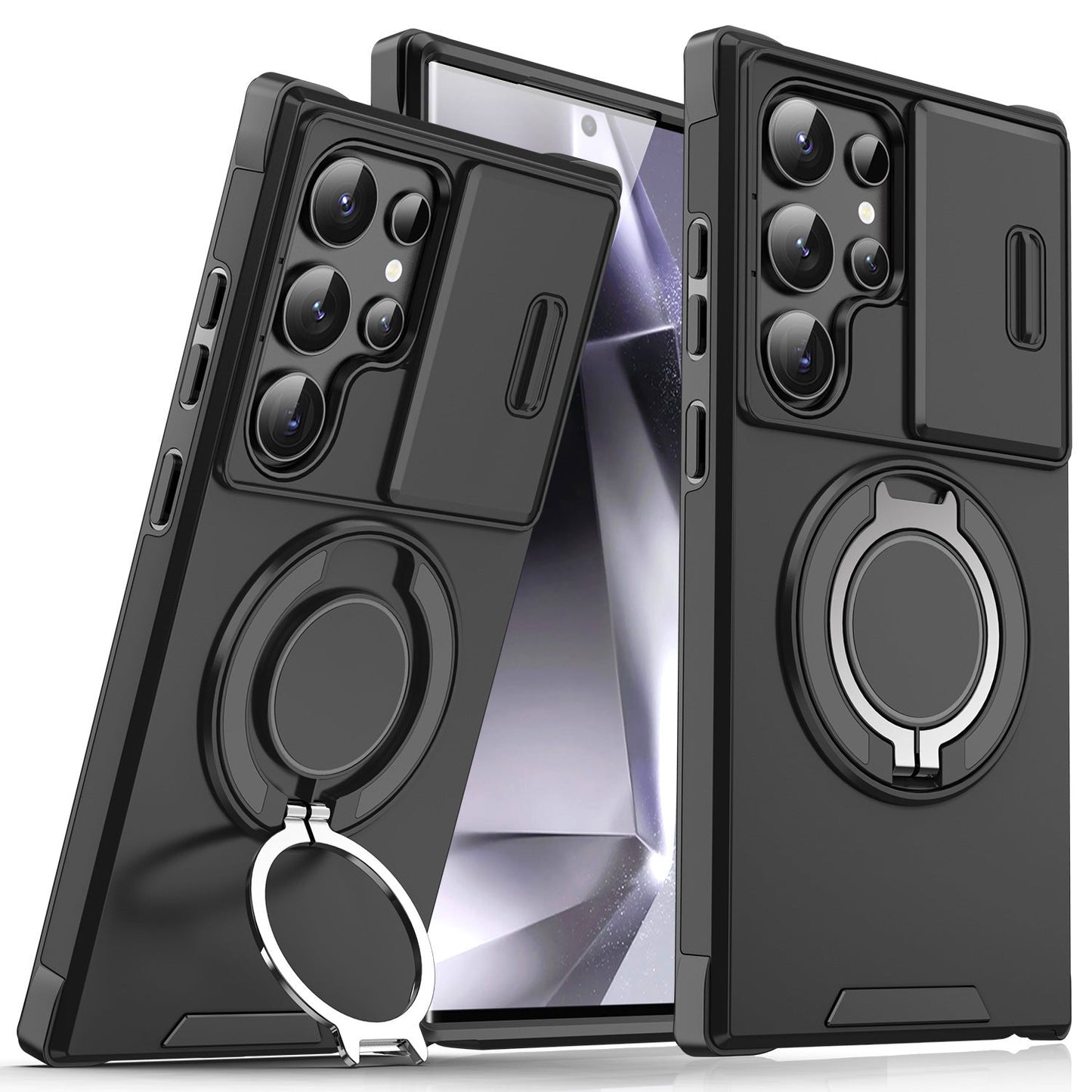 📱Measureable Premium Armor maska s postoljem za Samsung Galaxy S seriju-HR