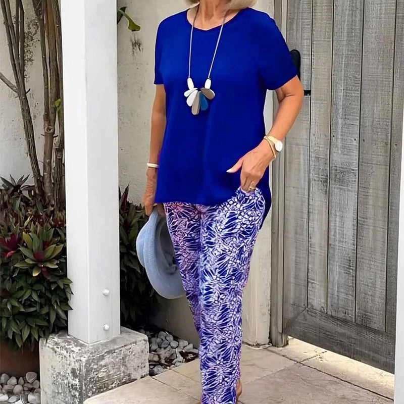 Ženski dvodelni komplet za vsak dan-SI