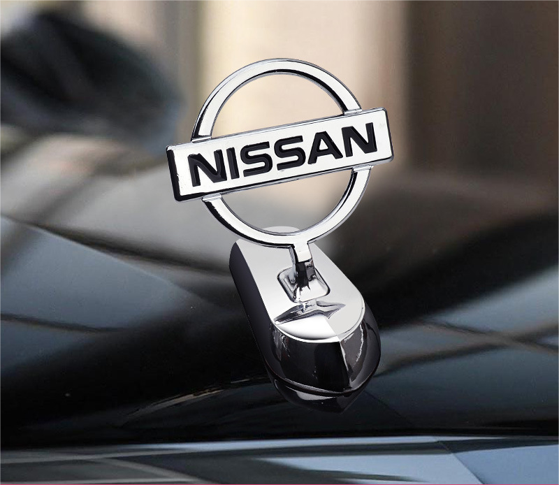 Decoración de modificación de coche con logotipo de capó-ES