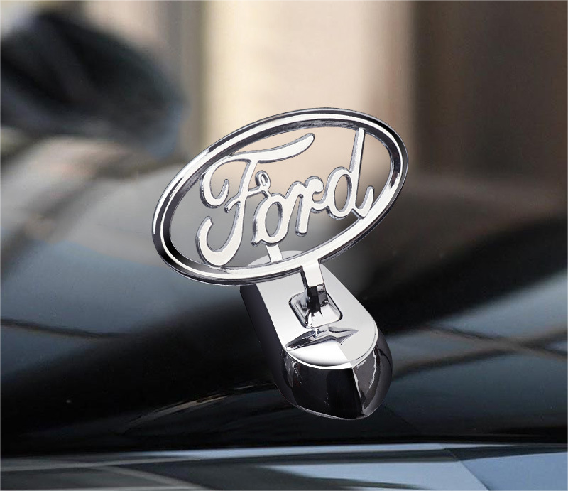 Decoración de modificación de coche con logotipo de capó-ES