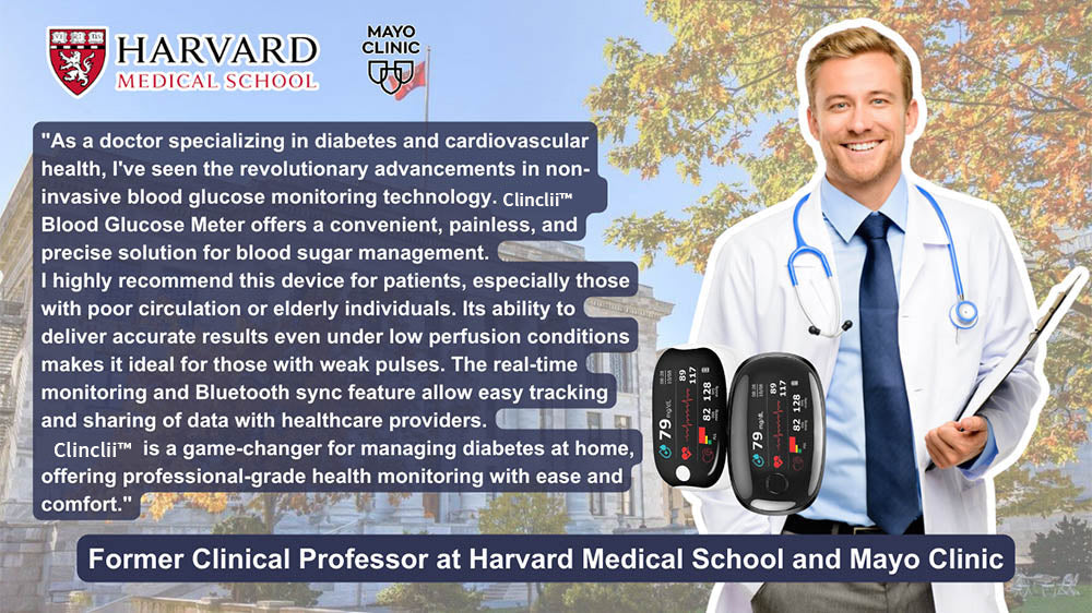 🎁Kúp 1 a získajte 1 zadarmo - Clinclii™ GlucoSense laserové zariadenie na monitorovanie hladiny glukózy v krvi-SK