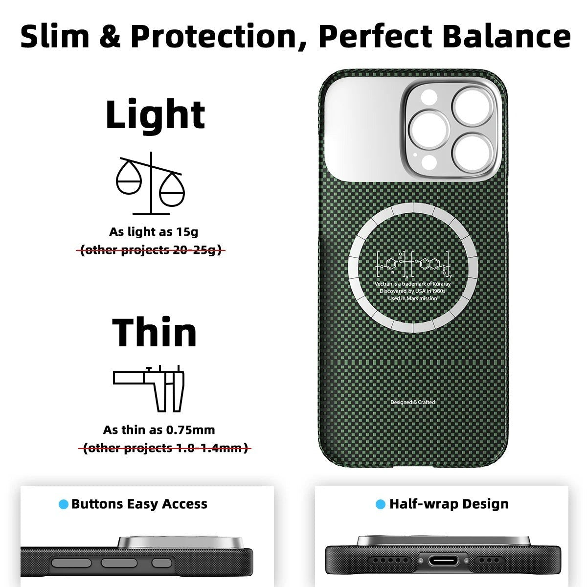 Παγκόσμια έξυπνη προστατευτική θήκη μαγνητικής τεχνολογίας Future Technology περιορισμένης έκδοσης (συμβατή με iPhone 17-12)-GR