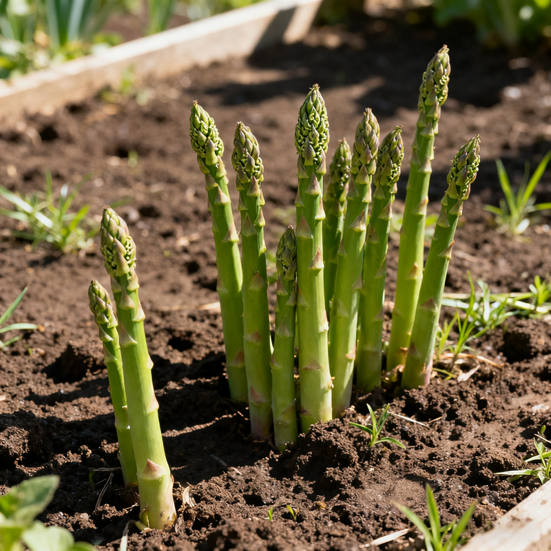 🌱 Cultiva tus propios espárragos a partir de semillas: frescos, sabrosos y duraderos 👑-ES