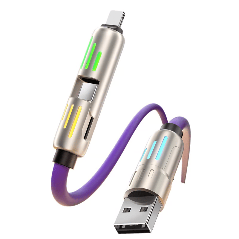 🔥4 v 1 USB polnilni kabel, hitro polnjenje⚡-GR 