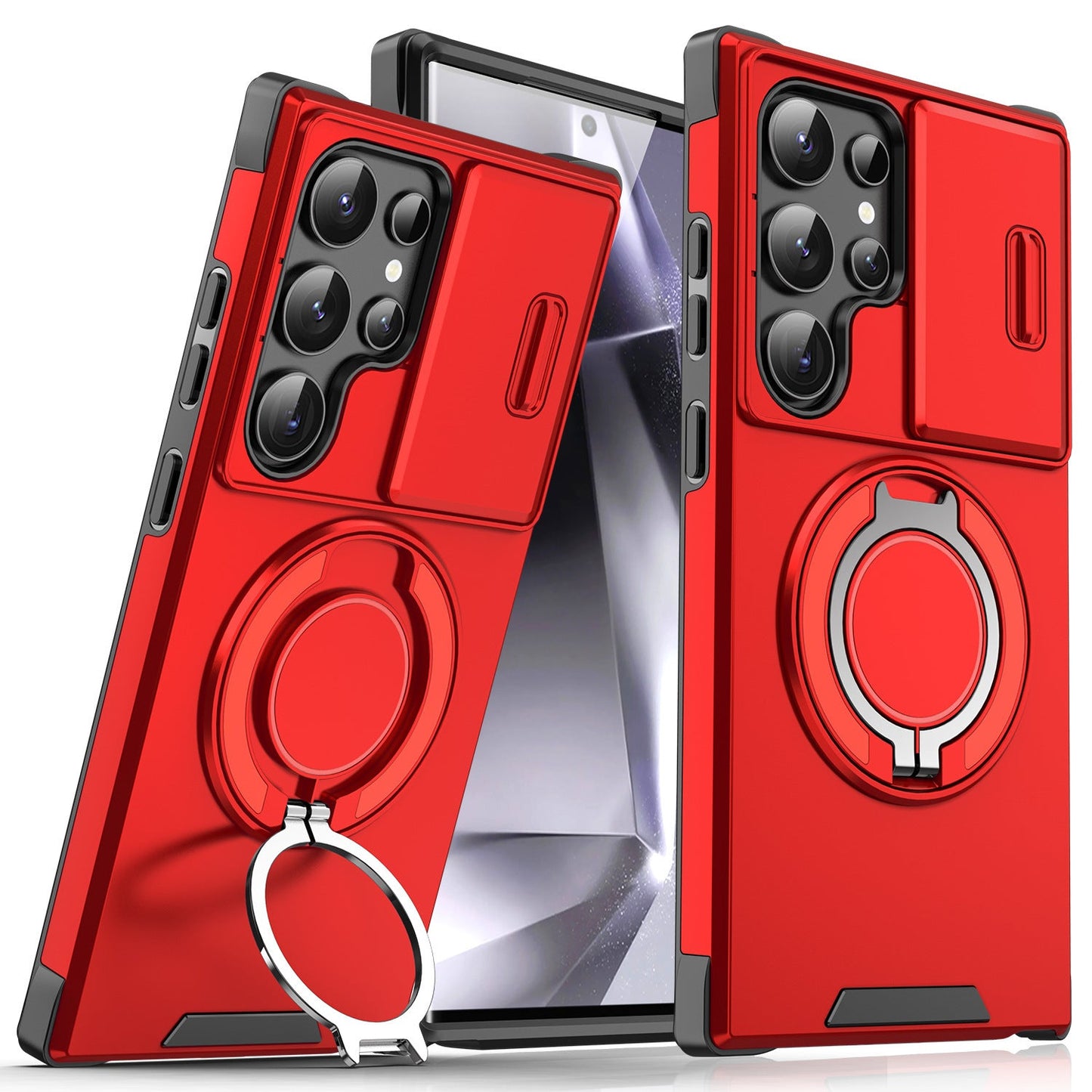 📱Measureable Premium Armor maska s postoljem za Samsung Galaxy S seriju-HR