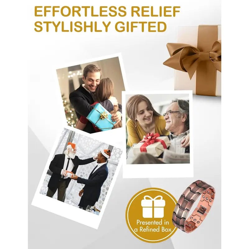 Μαγνητικό βραχιόλι από χαλκό —— Ανακουφίζει από την κόπωση και προάγει την κυκλοφορία του αίματος-GR