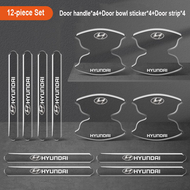 Πηχτή κόλλα για πόρτες αυτοκινήτου με λογότυπο ✨8 τεμ.✨-GR