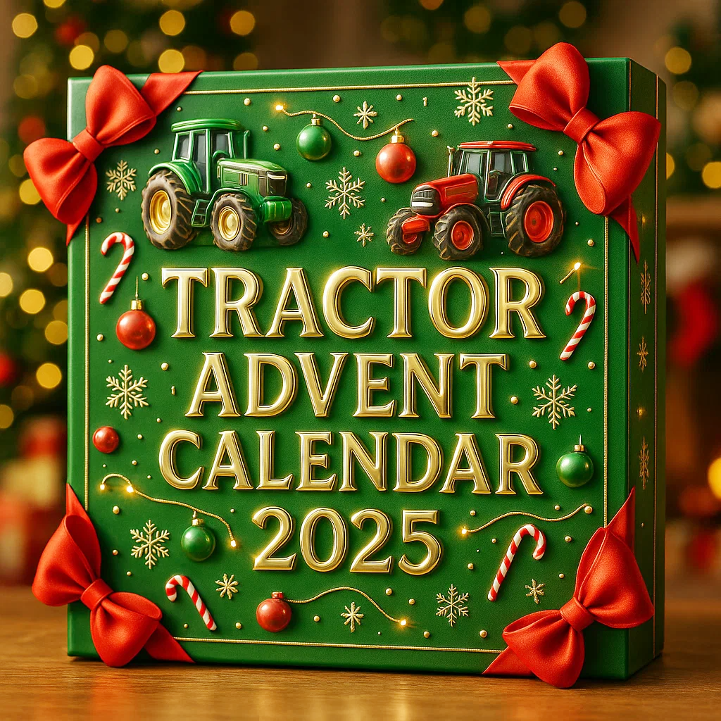 🌲Božično darilo -- Adventni koledar traktorjev 2025-SI