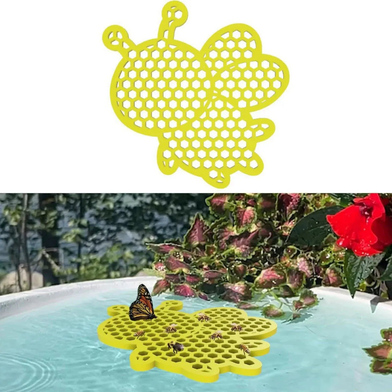 🐝 Plavajoča postaja za čebele - hidracijska postaja, prijazna do čebel-SI