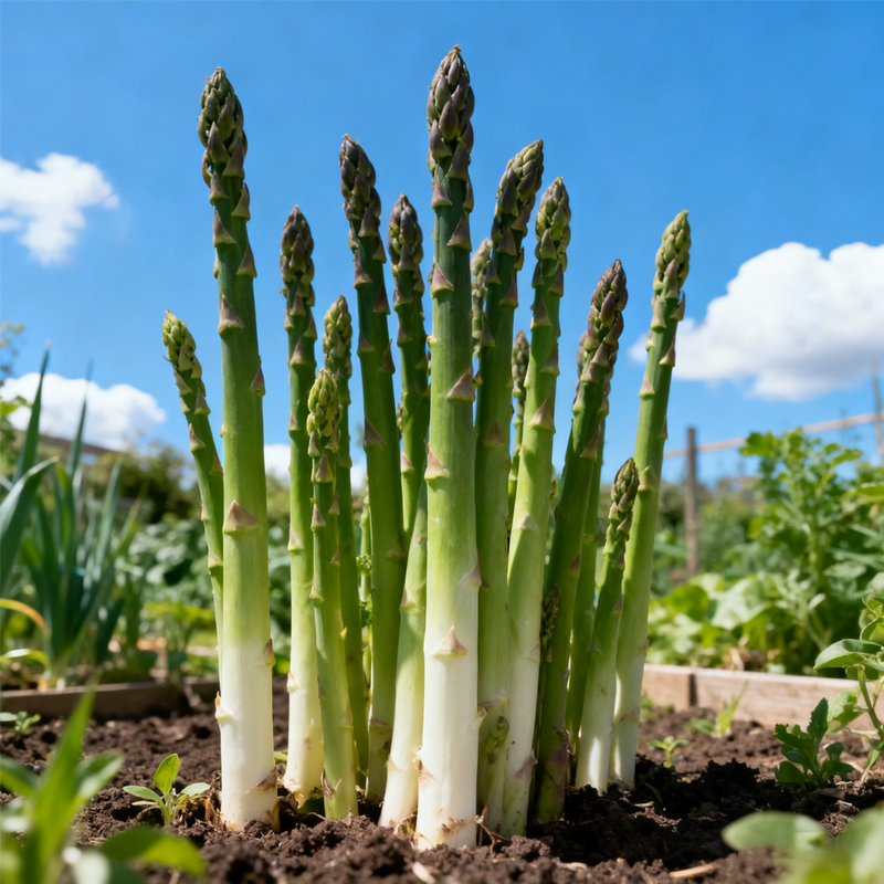 🌱 Cultiva tus propios espárragos a partir de semillas: frescos, sabrosos y duraderos 👑-ES