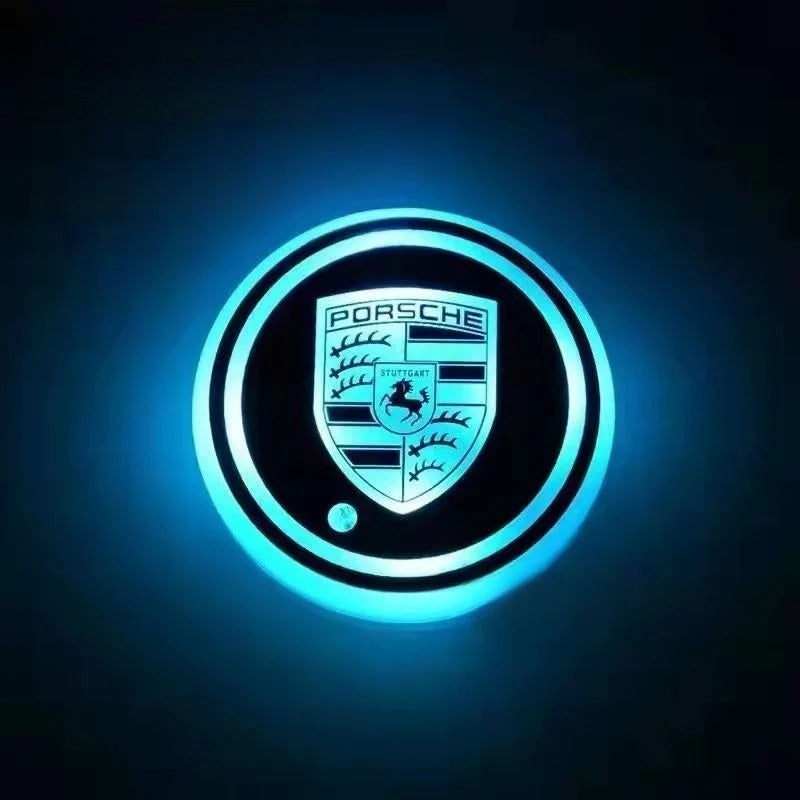 2 posavasos LED para coche-ES